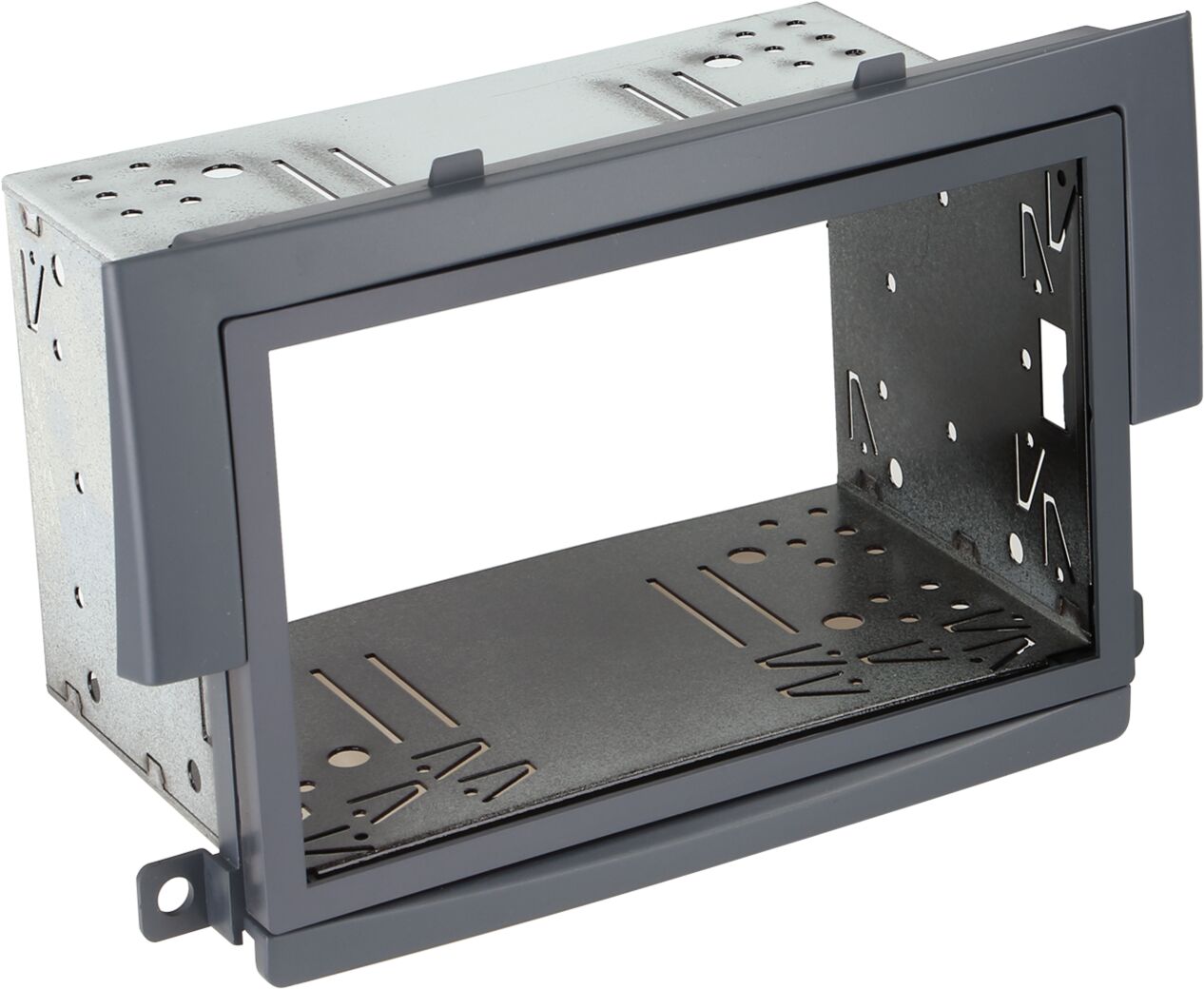2-DIN Paneel Mitsubishi Colt 2004-2009 Kleur: Zwart  - 381200 22 1 - 381200-22-1