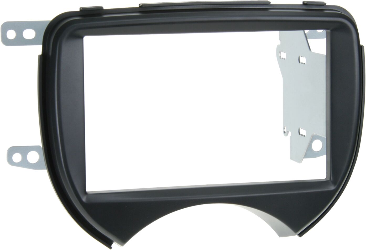 2-DIN Paneel Nissan Micra (K13) 2011-2013 Kleur: Zwart - 381210 03 2 - 381210-03-2