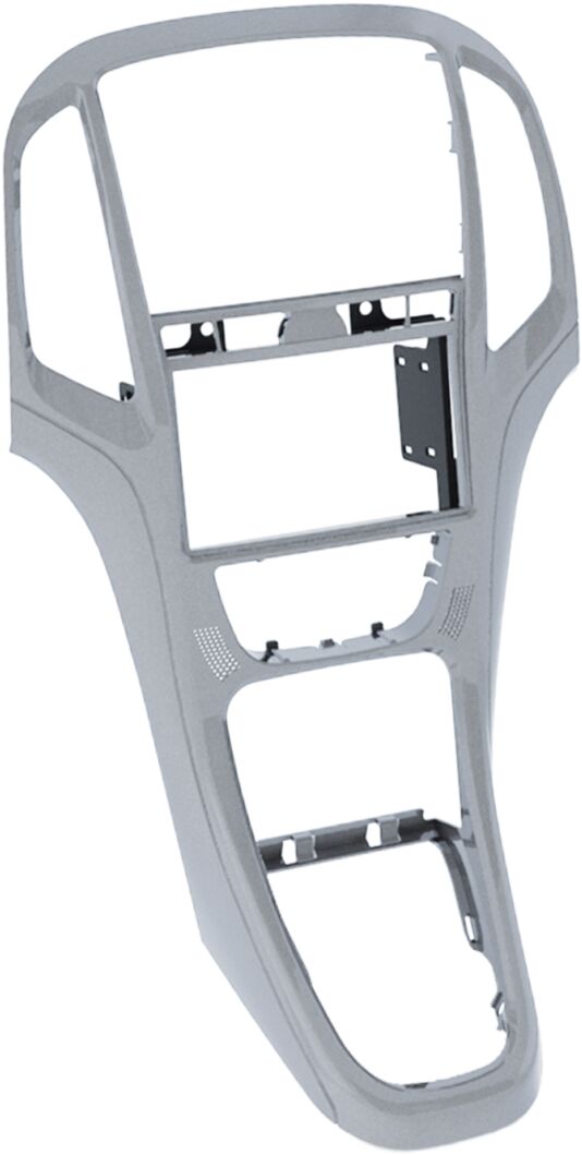 2-DIN Paneel Opel Astra J (P-J) 2009-2018 Kleur: Platin Zilver  - 381230 23 3 - 381230-23-3