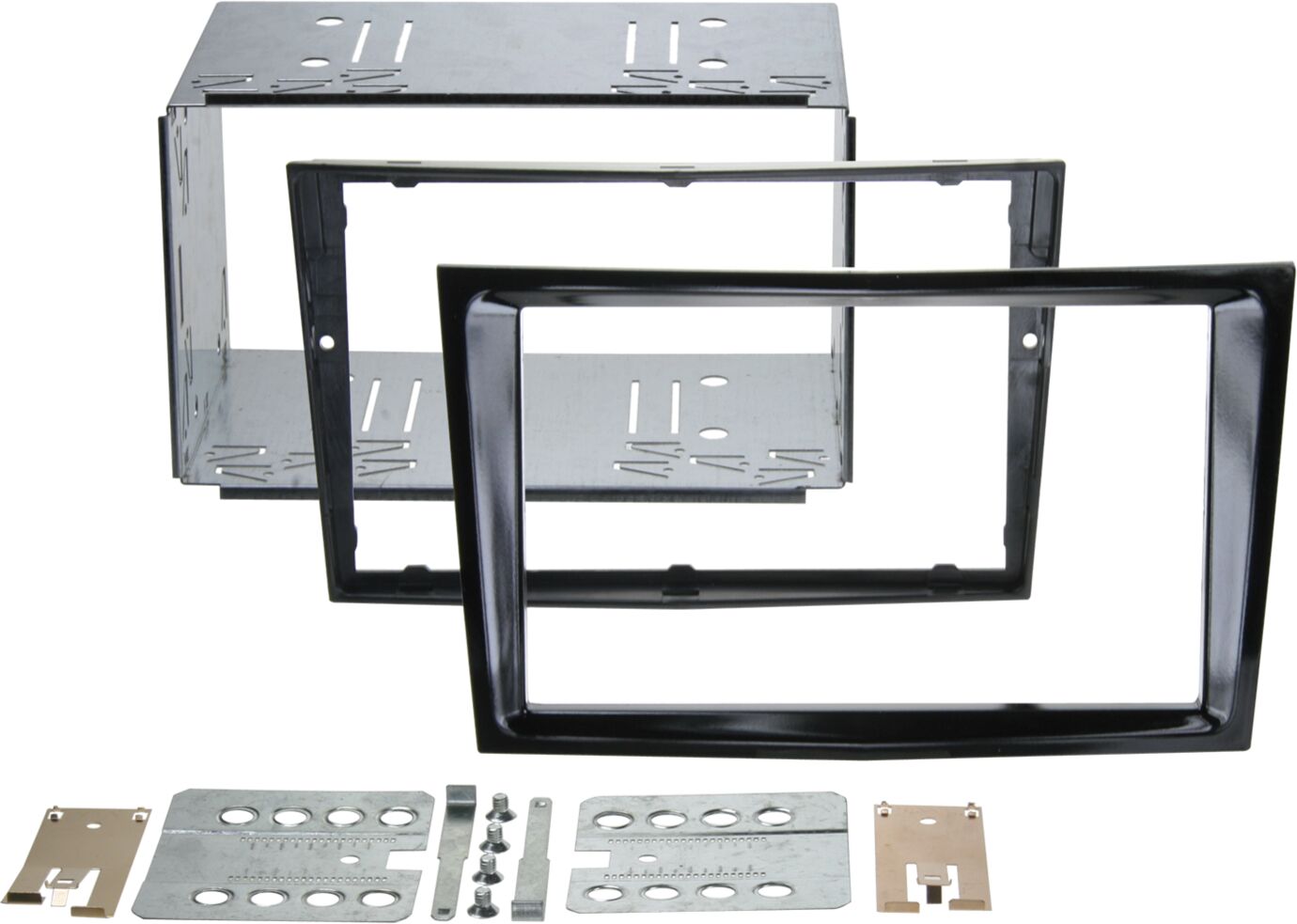2-DIN Paneel Opel - Astra H - Corsa D - Zafira B -Tigra Twin Top  Kleur: Piano Zwart - 381230 24 3 - 381230-24-3