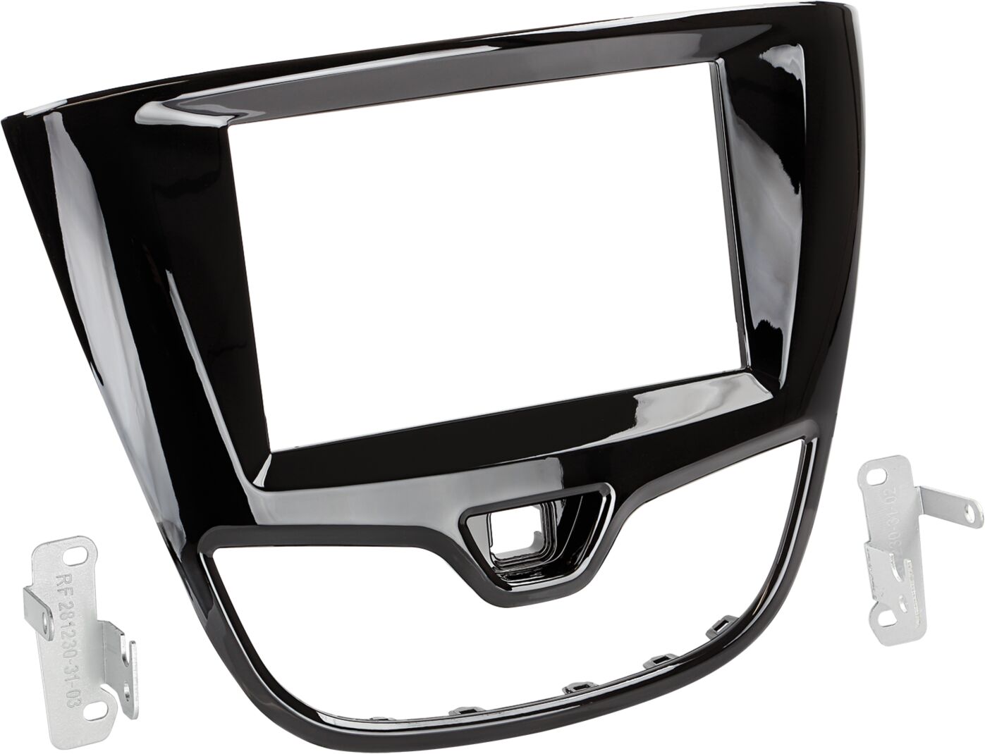 2-DIN Paneel Opel Karl 2015-2017 Kleur Piano Zwart - 381230 31 1 - 381230-31-1