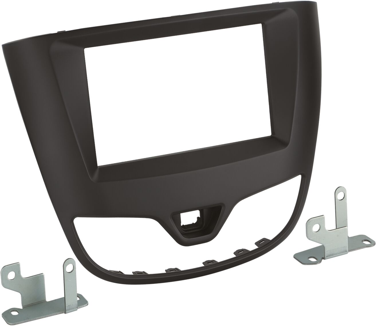 2-DIN Paneel Opel Karl 2017- Kleur Zwart - 381230 33 1 - 381230-33-1