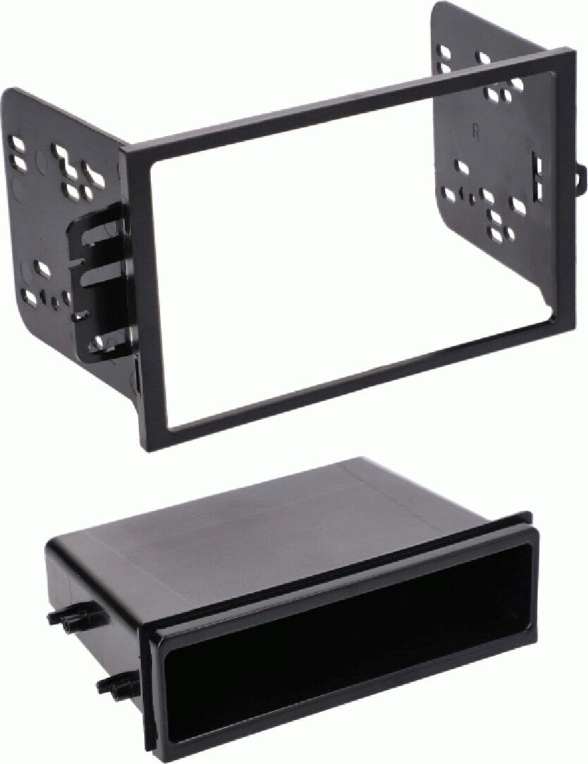 2-DIN Paneel Chevrolet/Hummer/Pontiac/Cadillace (METRA) Kleur: Zwart - 381238 06 1 - 381238-06-1