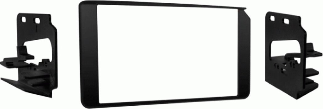 2-DIN radiopaneel Cadillac/Chevrolet/GMC diverse voertuigen (METRA) - 381238 09 1 - 381238-09-1