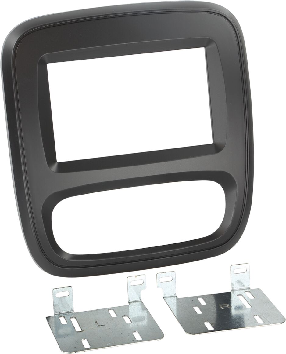 2-DIN Paneel Opel - Renault - Fiat - Nissan - Kleur : Zwart - 381250 16 1 - 381250-16-1