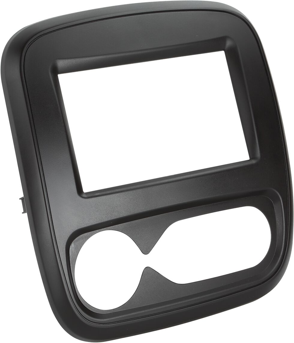 2-DIN Paneel Opel Vivaro (X82) - Renault Trafic (E82-F82) 2014-2018 Kleur: Zwart - 381250 18 1 nur blende - 381250-18-1