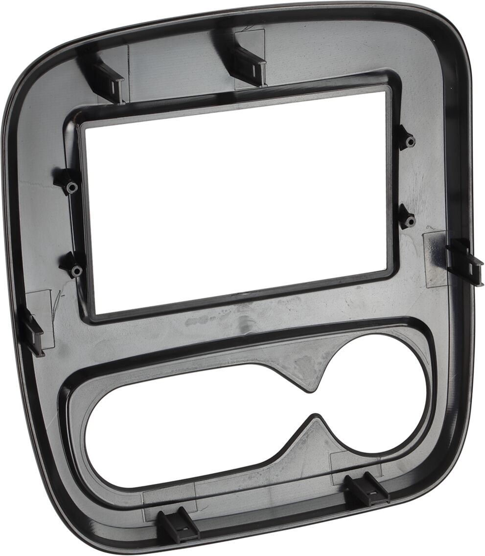 2-DIN Paneel Opel Vivaro (X82) - Renault Trafic (E82-F82) 2014-2018 Kleur: Zwart - 381250 18 1 von hinten - 381250-18-1