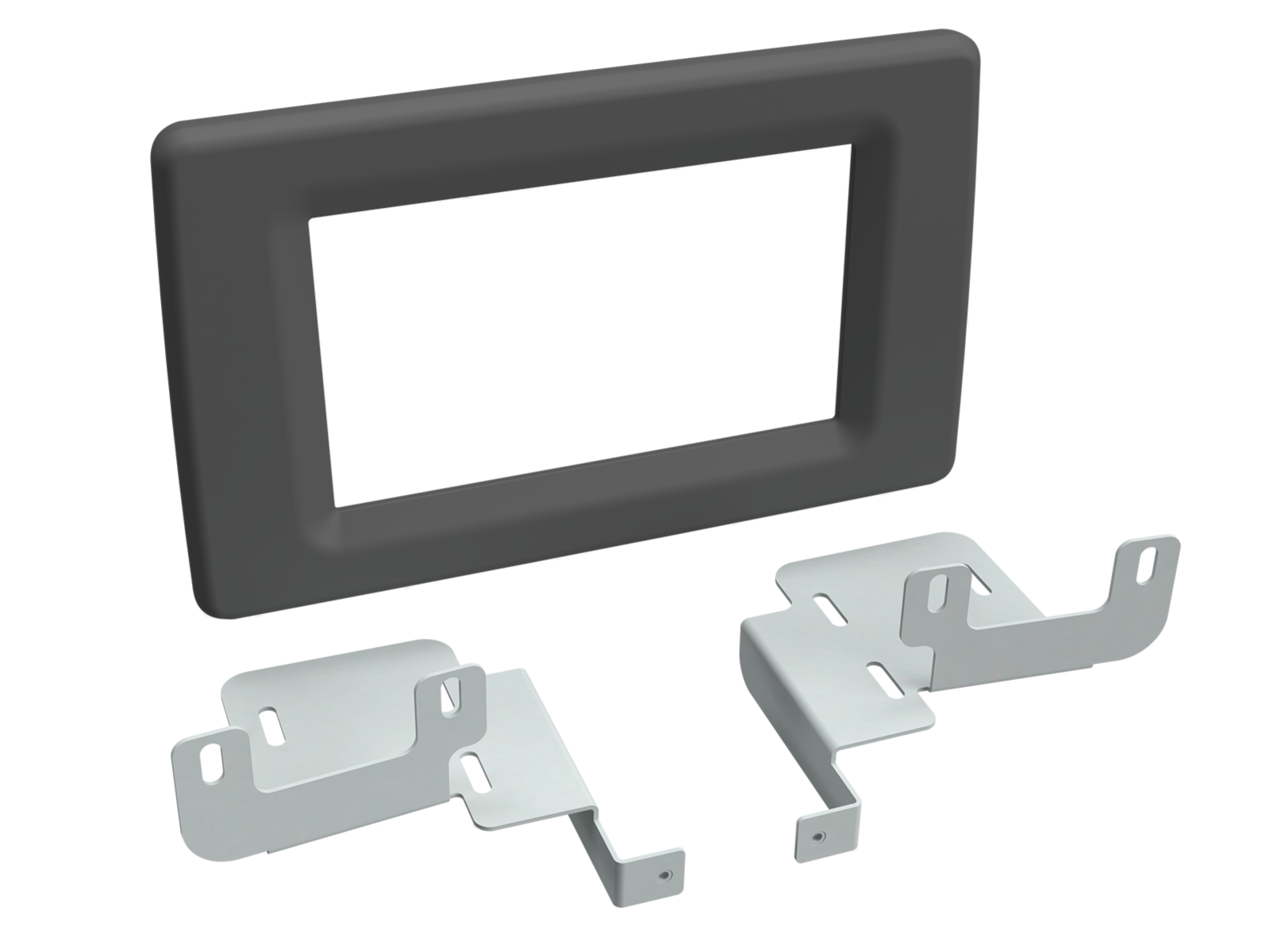 2-DIN Paneel Nissan NV400 - Opel Movano - Renault Master - Kleur : Zwart - 381250 20 1 - 381250-20-1
