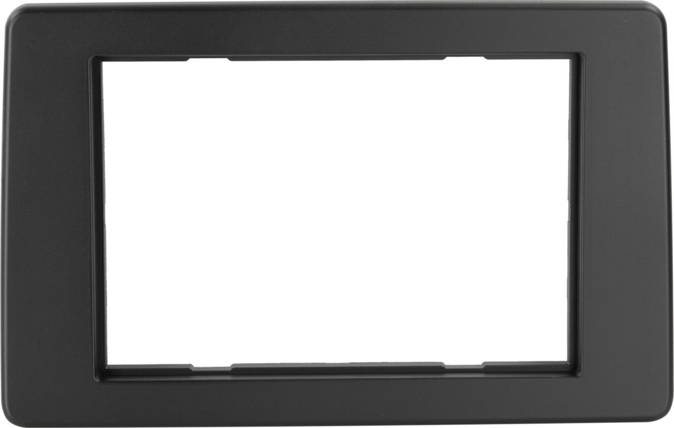 2-DIN Paneel Renault Express (RJK) 05/2021-2024 - Kleur: zwart - 381250 24 front - 381250-24