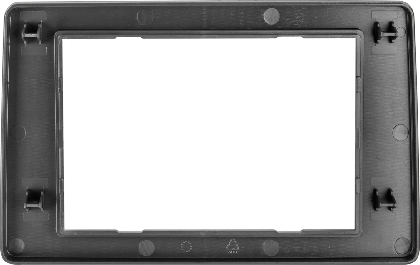 2-DIN Paneel Renault Express (RJK) 05/2021-2024 - Kleur: zwart - 381250 24 rear - 381250-24