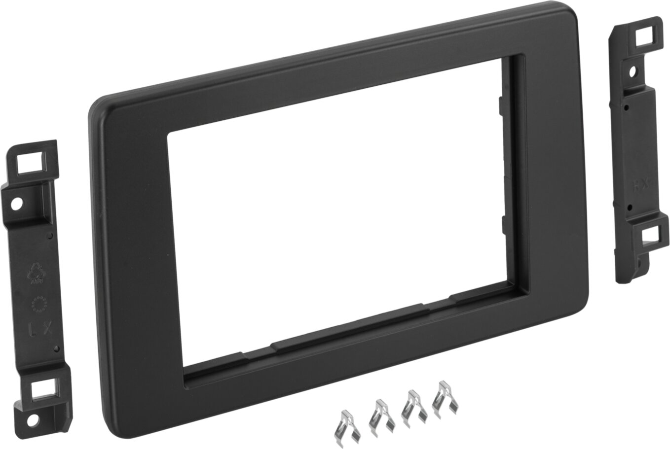 2-DIN Paneel Renault Express (RJK) 05/2021-2024 - Kleur: zwart - 381250 24 - 381250-24