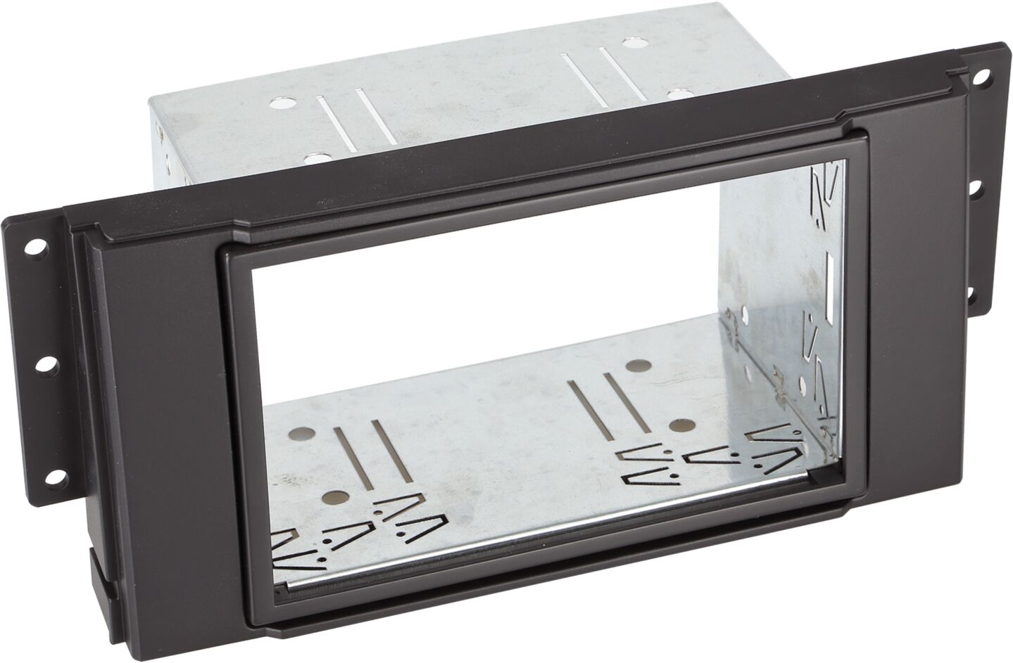 2-DIN Paneel Land Rover Freelander- Discovery (3G) - Range Rover Sport - Kleur: Zwart - 381260 04 nur blende - 381260-04