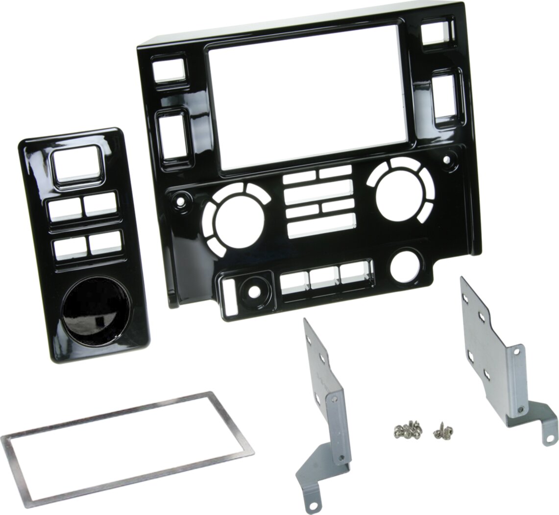 2-DIN Paneel Land Rover Defender 2007- Piano Black - 381260 05 1 - 381260-05-1