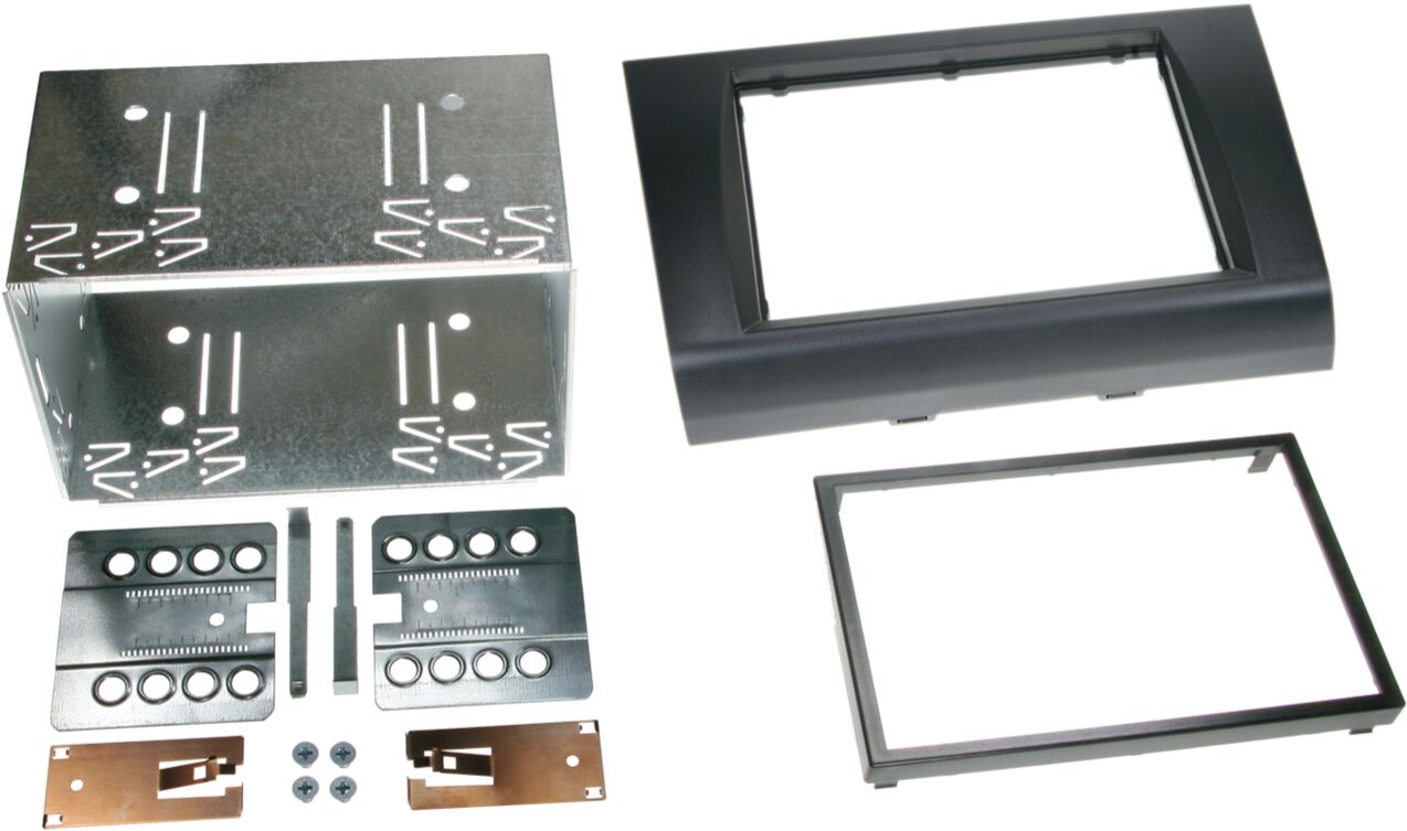 2-DIN Paneel Suzuki Swift (MZ/EZ) 05/2005-09/2010 - Kleur: Zwart - 381292 01 - 381292-01