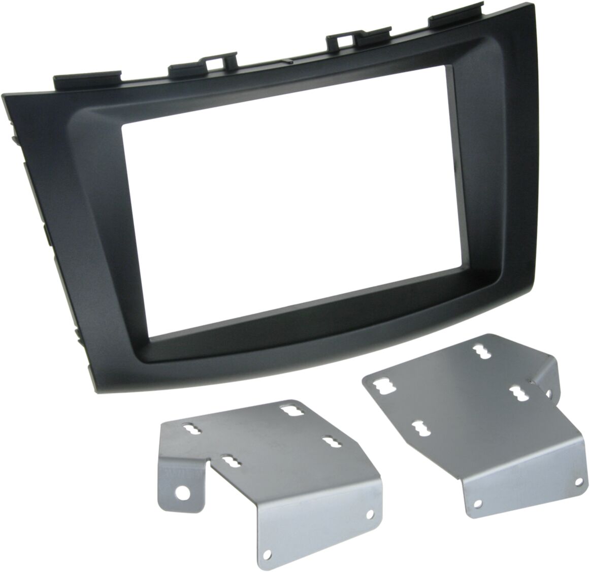 2-DIN Paneel Suzuki Swift (FZ/NZ) 2010-2017 Kleur: Zwart - 381292 03 - 381292-03