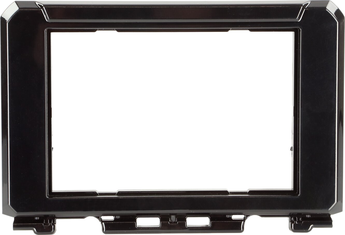 2-DIN Paneel Suzuki Jimny 2018-> Kleur : pianolak Zwart - 381294 17 1 front - 381294-17-1