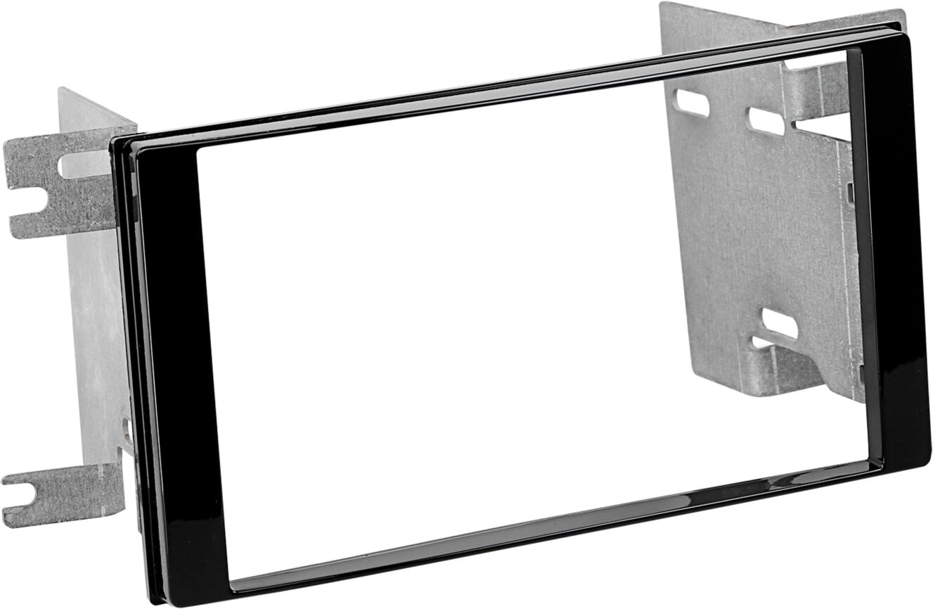 2-DIN Paneel Subaru Forester III (SH)  / Impreza III (GH) / WRX (GH)  Kleur: Zwart  - 381296 02 - 381296-02