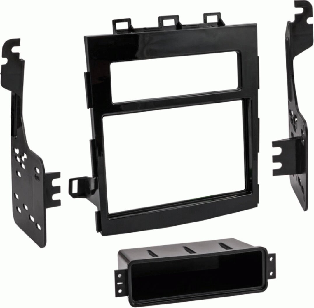 2-DIN radiopaneel met opbergvak Subaru Impreza(G5)/Crosstek(G5) (METRA) - 381296 16 1 - 381296-16-1