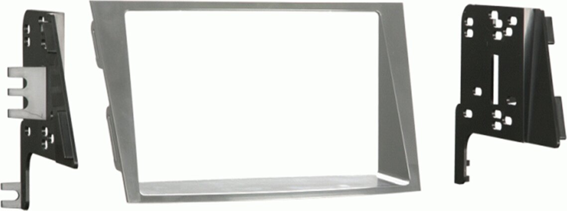 2-DIN Paneel Subaru -> Kleur: Zilver (METRA) - 381296 17 1 - 381296-17-1