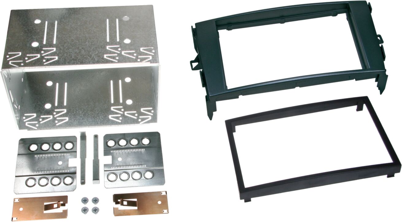 2-DIN Paneel Toyota Auris (E150) Toyota Verso (AR2) >2013 - Kleur: Zwart - 381300 13 2 - 381300-13-2