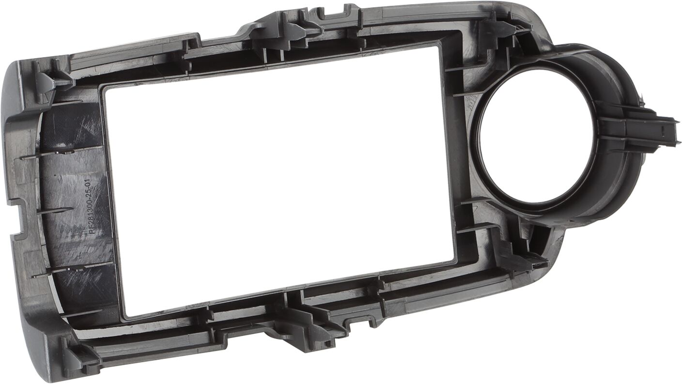 2-DIN Paneel Toyota Yaris 2014-2019 Kleur: Zwart - 381300 25 2 rear - 281300-25-2