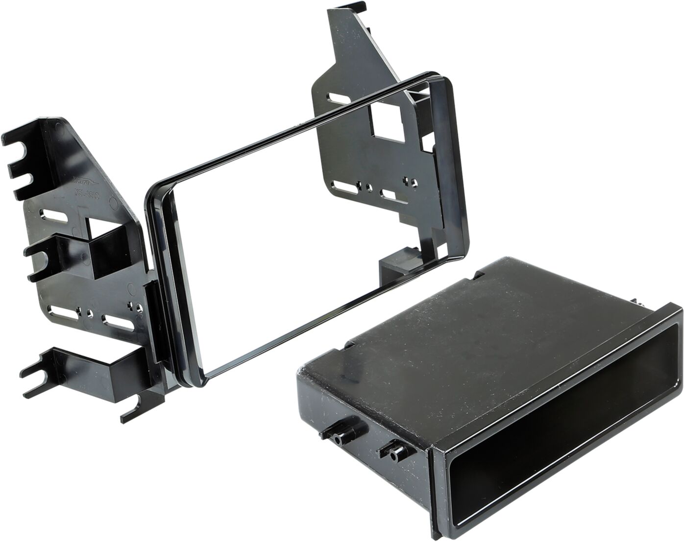 2-DIN Paneel Toyota - Pontiac - Subaru - Kleur: Zwart (METRA)  - 381300 26 radioblende - 381300-26