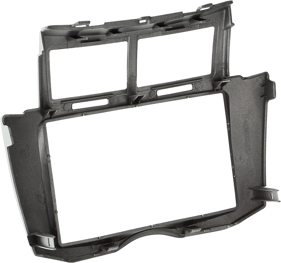 2-DIN Paneel Toyota Yaris 2006-2011 - Kleur: Zilver - 381300 35 1 rear - 381300-35-1