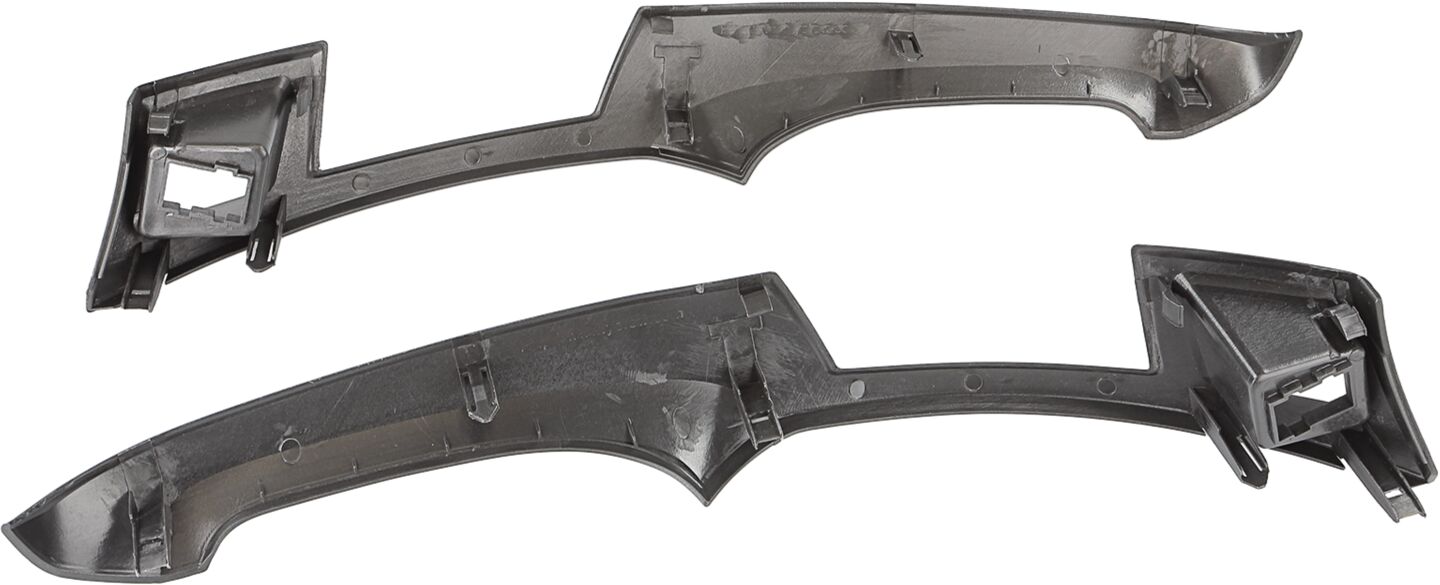 2-DIN Paneel Toyota Yaris 2006-2011 - Kleur: Zilver - 381300 35 1 sides rear - 381300-35-1