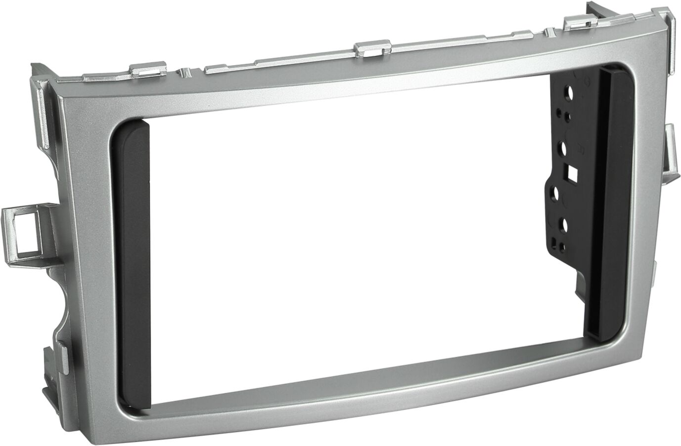 2-DIN Paneel Toyota Verso 2009-2018 Kleur: Zilver - 381300 37 1 nur blende - 381300-37-1