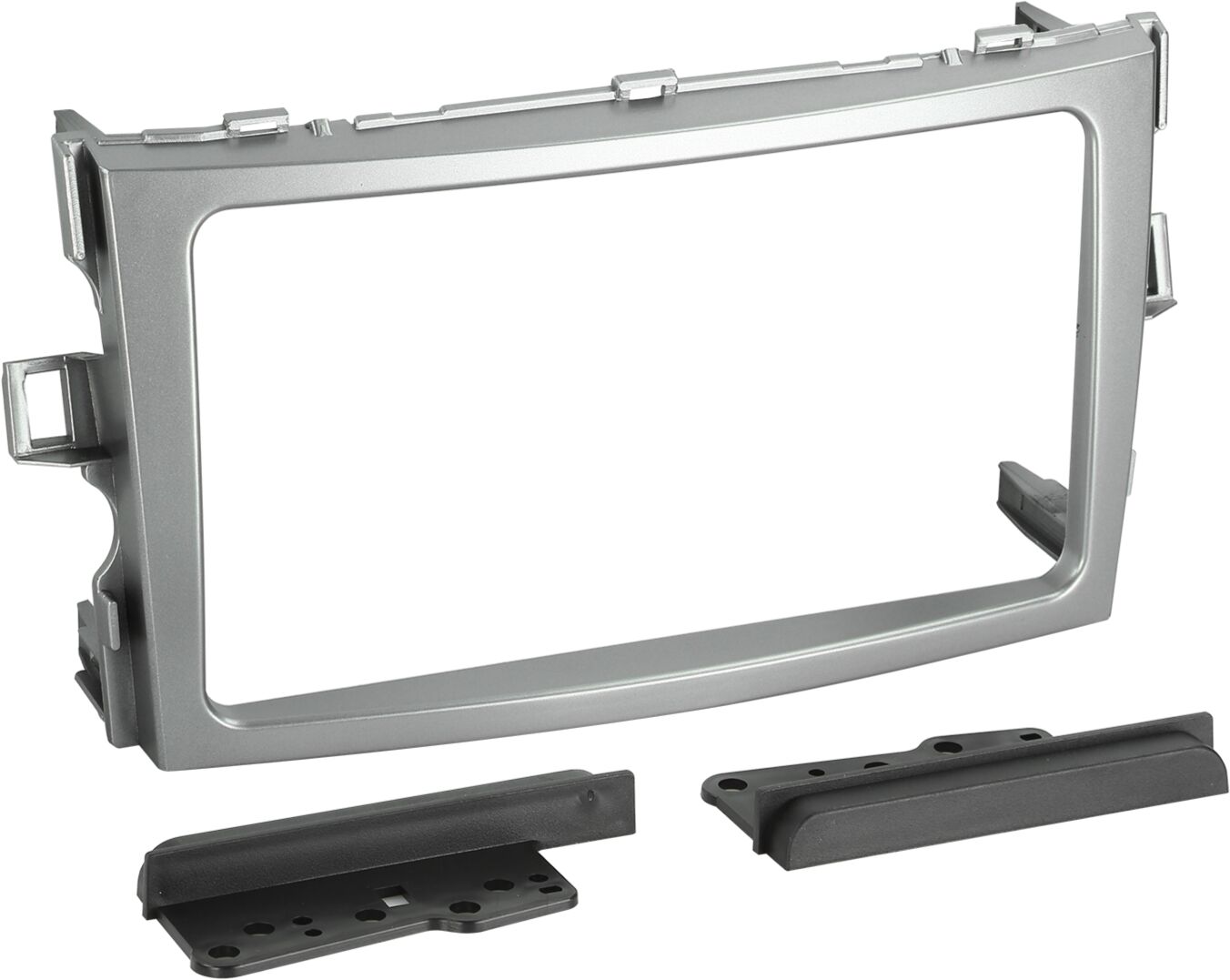 2-DIN Paneel Toyota Verso 2009-2018 Kleur: Zilver - 381300 37 1 - 381300-37-1