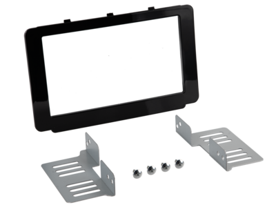 2-DIN Paneel Toyota Hilux 2015> Kleur: Zwart - 381300 40 1 - 381300-40-1 