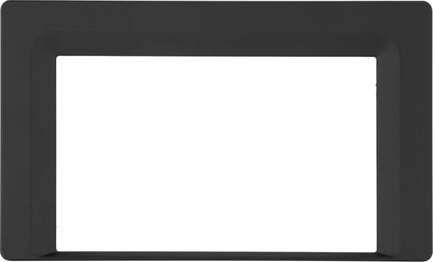 2-DIN Paneel Toyota Aygo X 2022-2024 - Kleur: Matt zwart - 381300 41 2 front - 381300-41-2