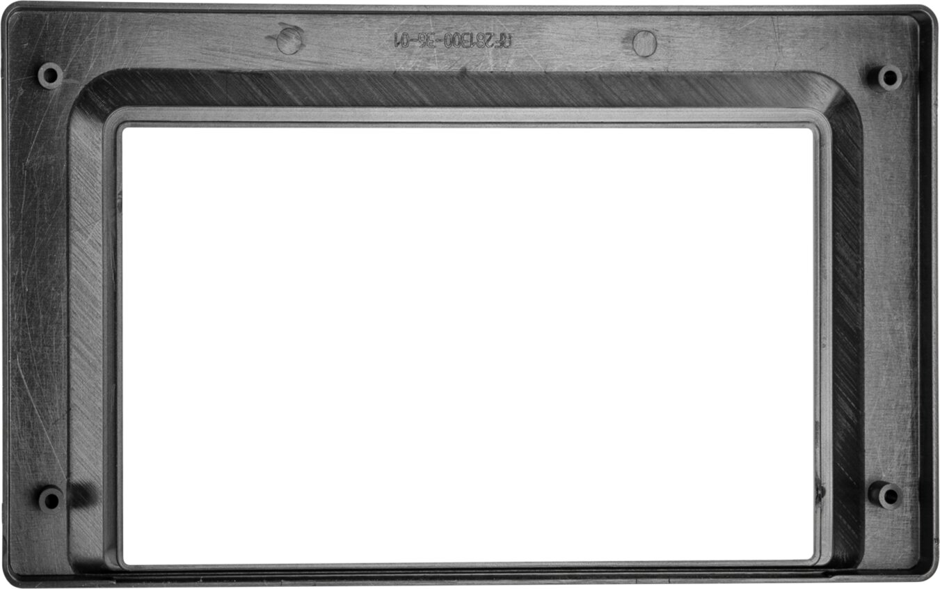 2-DIN Paneel Toyota Aygo X 2022-2024 - Kleur: Matt zwart - 381300 41 2 rear - 381300-41-2