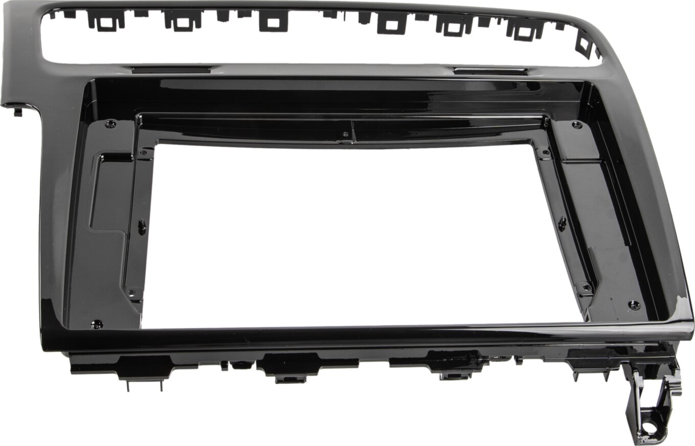 2-Din Paneel 10"  VW Golf 7 2013-2020 Zwart - 381320 138 1 bottom - 381320-138-1