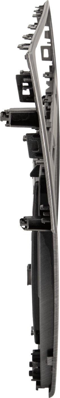2-Din Paneel 10" met aflegvak VW Golf 2013-2020 Zilver - 381320 138 2 side - 381320-138-2