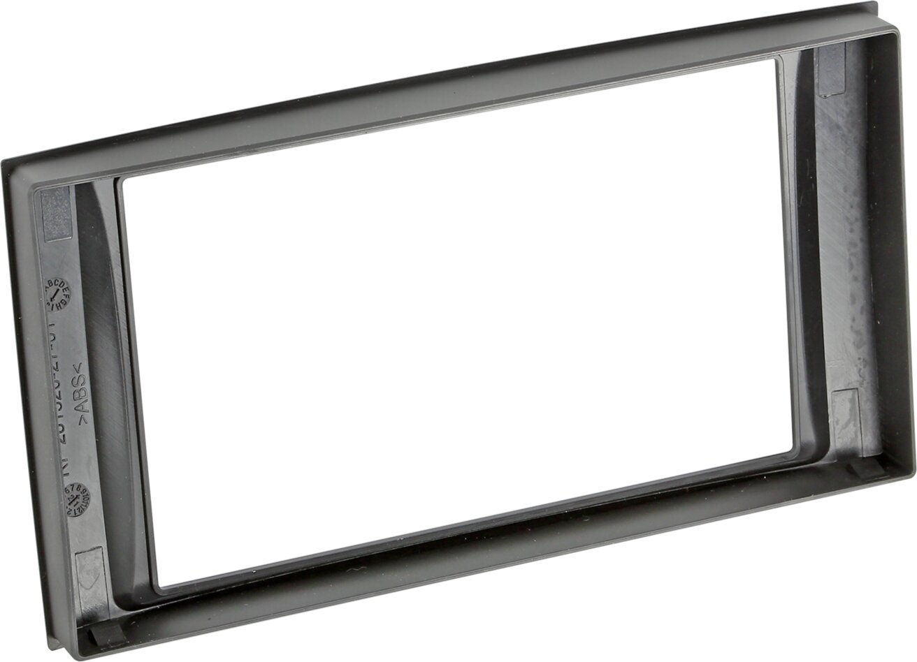 2-DIN Paneel Volkswagen T5/ Multivan - Touareq - Kleur: Zwart - 381320 27 2 rear - 381320-27-2