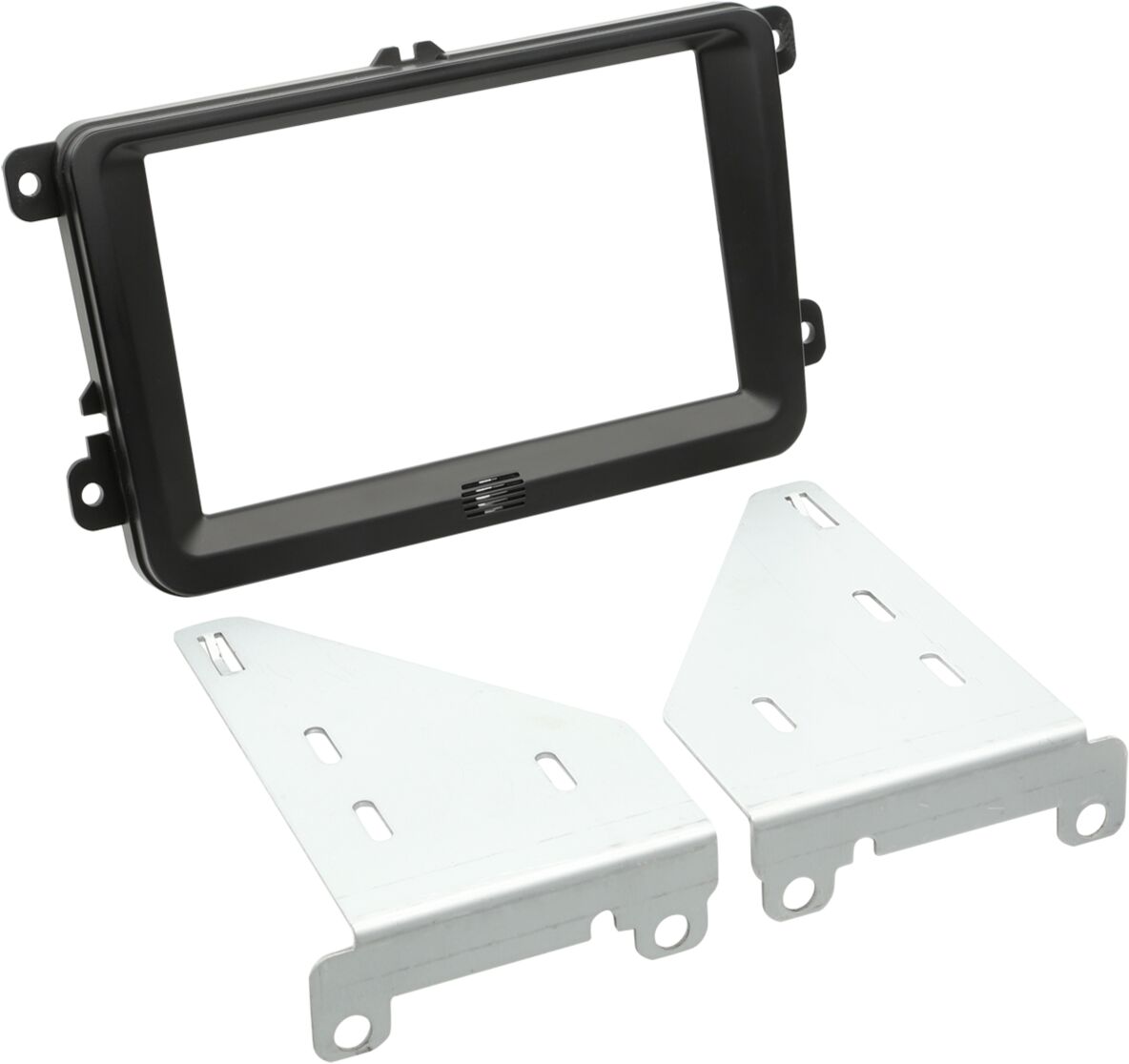 2-DIN Paneel Seat - Skoda - Volkswagen - Kleur: Zwart  - 381320 30 1 - 381320-30-1