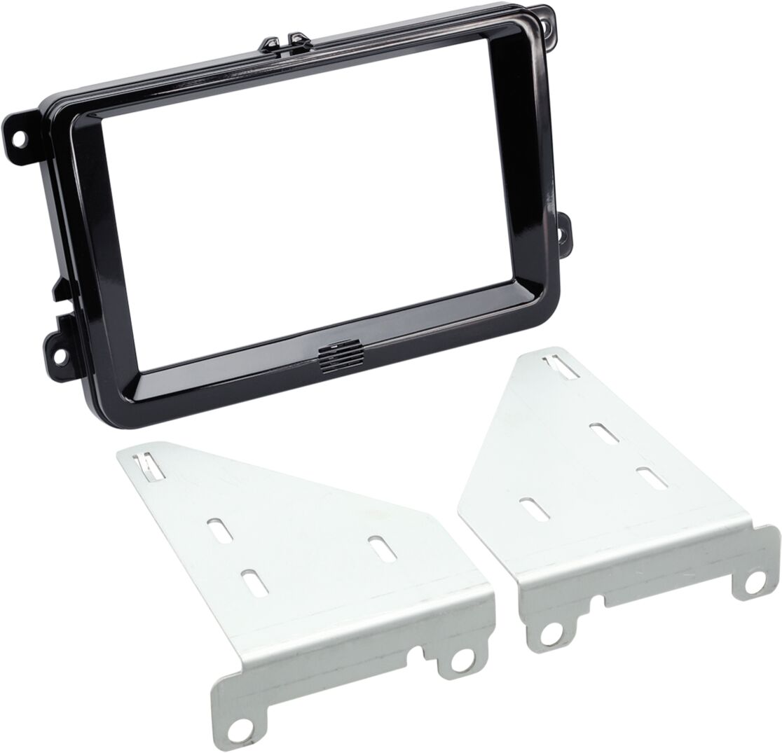 2-DIN Paneel Seat - Skoda - Volkswagen - Kleur: Piano zwart  - 381320 30 2 - 381320-30-2