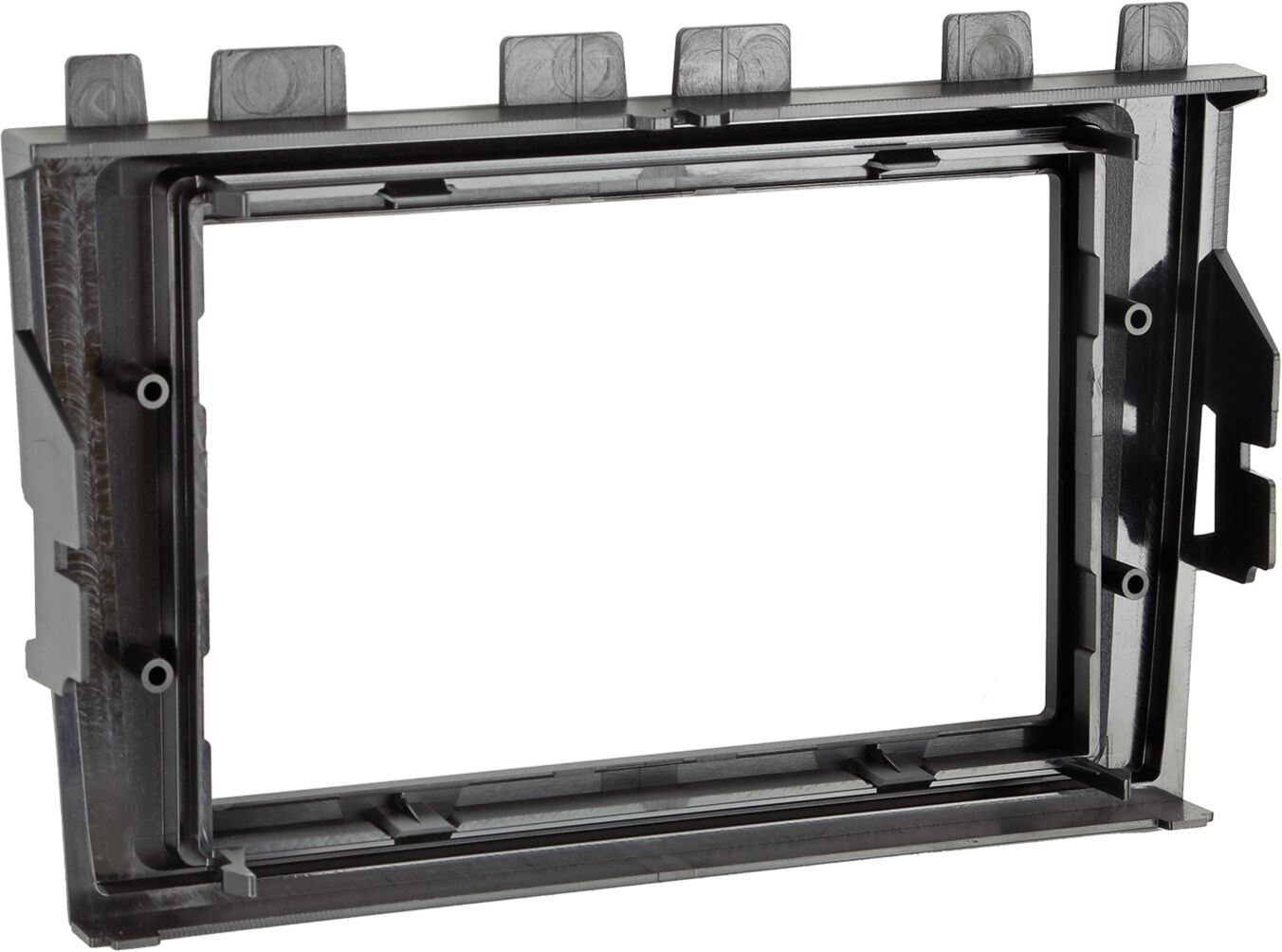 2-DIN Paneel  Volkswagen Polo/Transporter 6.1 2018-2023 Kleur : Zwart  - 381320 37 1 rear - 381320-37-1