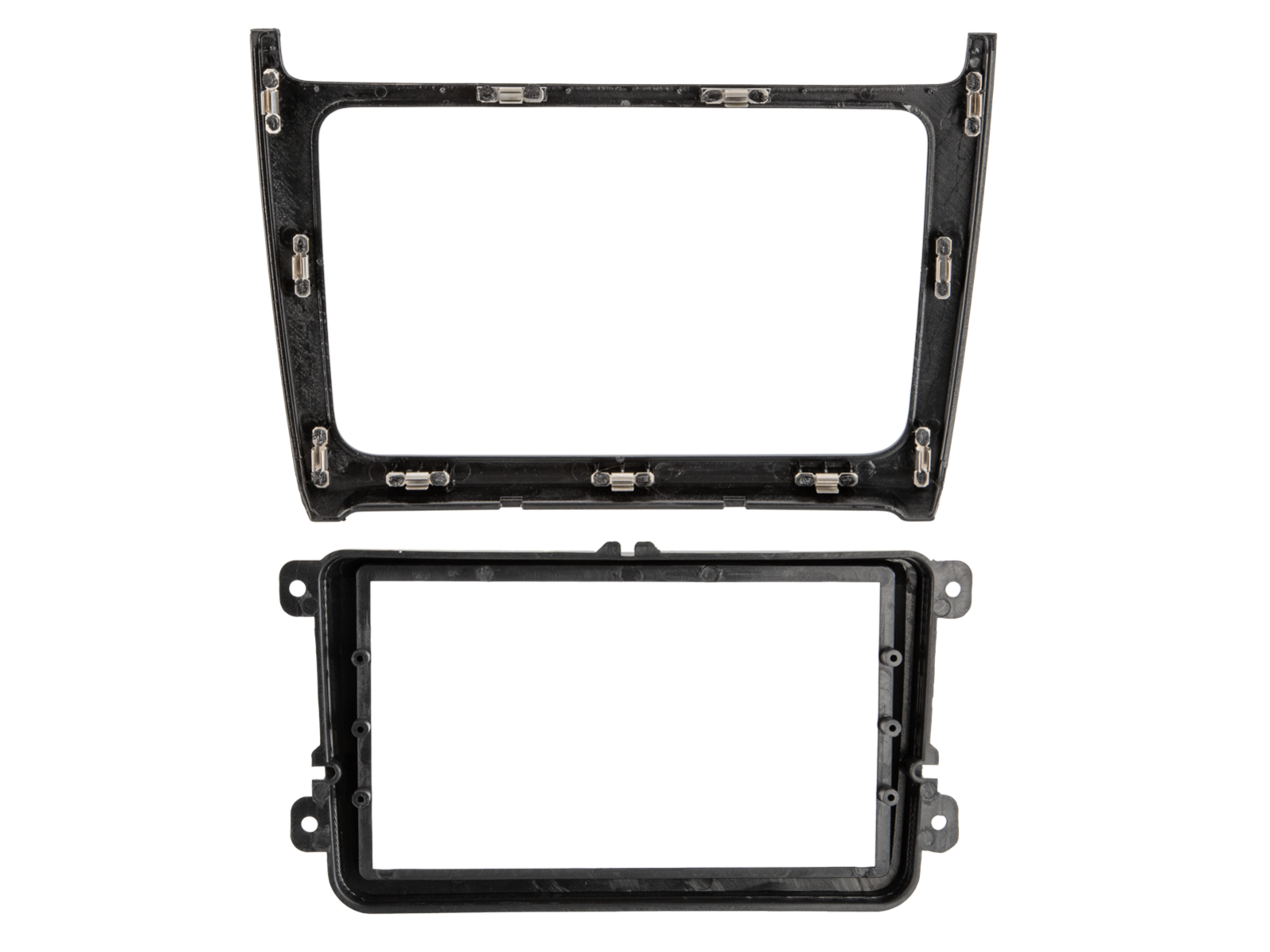 2-DIN frame Volkswagen Polo 2014-2017 Zilver - 381320 41 3 3 - 381320-41-3