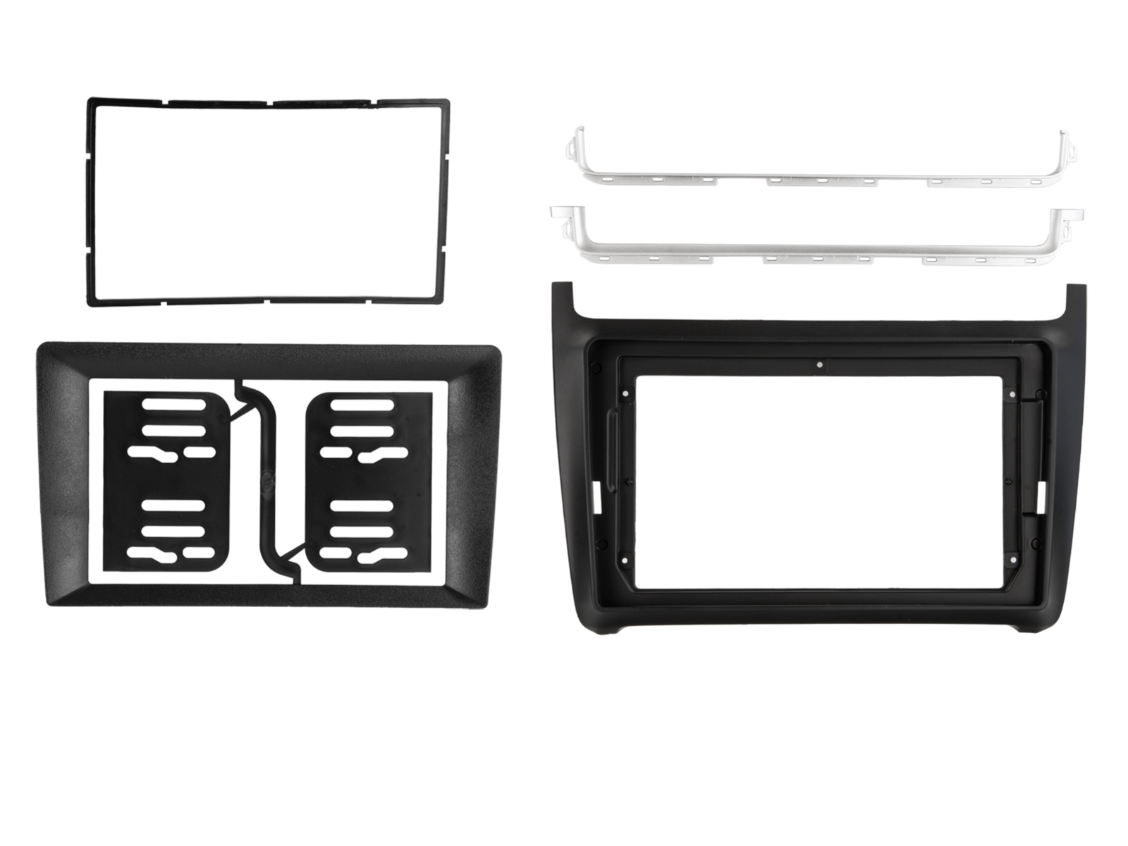 2-DIN frame VW Polo 2014-2017 Zwart - 381320 43 1 1 - 381320-43-1
