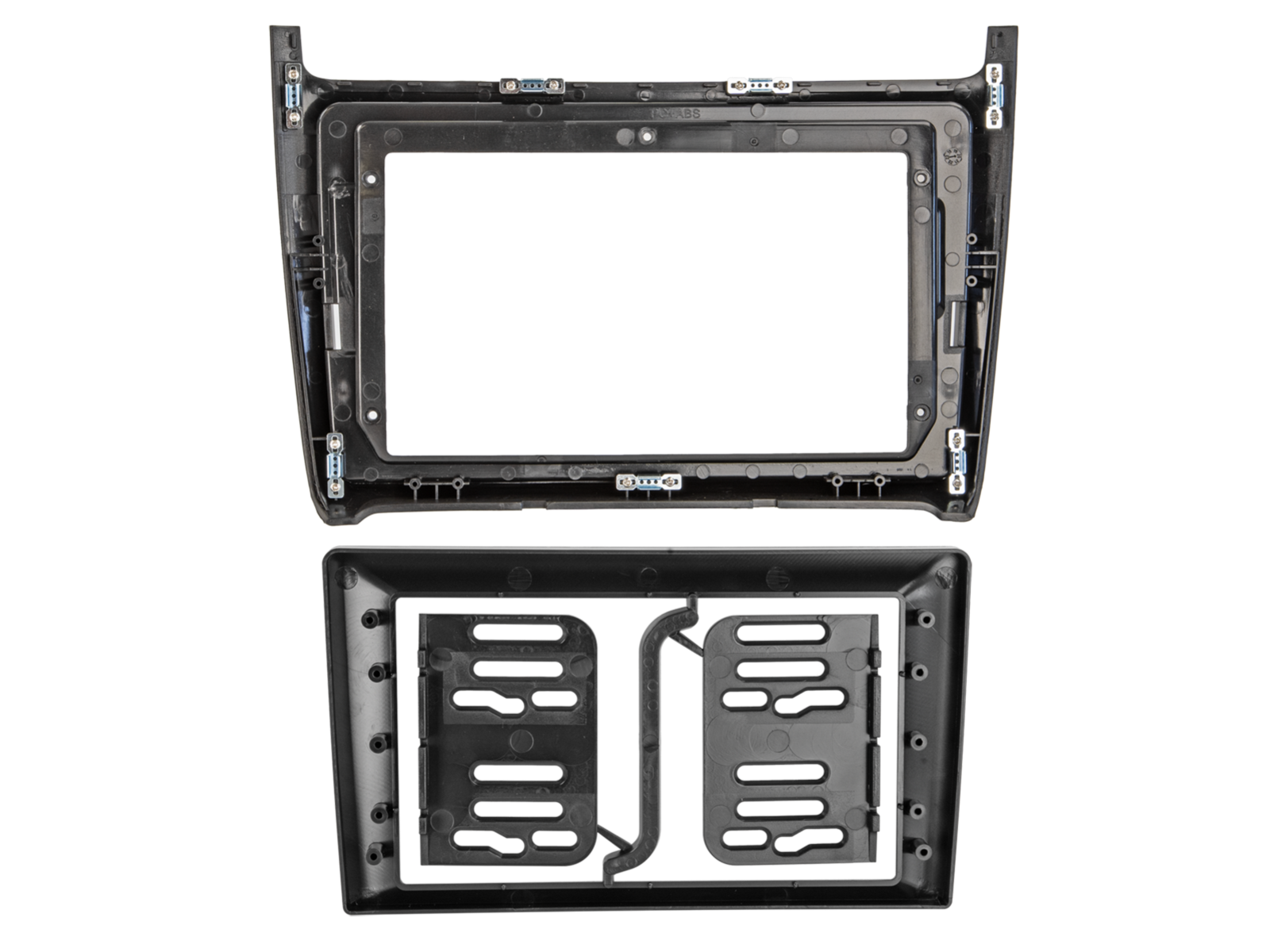 2-DIN frame VW Polo 2014-2017 Zwart - 381320 43 1 2 - 381320-43-1