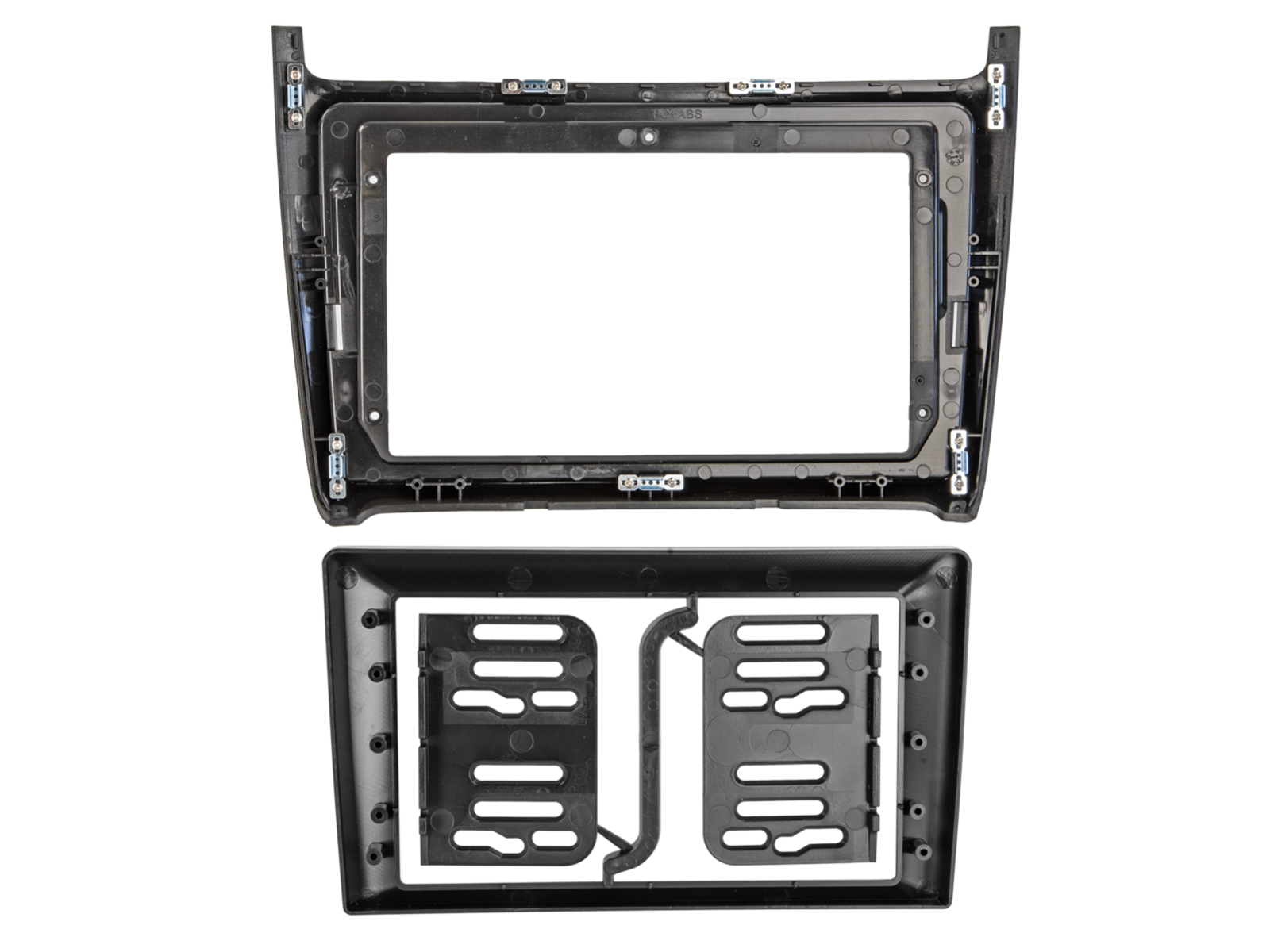 2-DIN frame VW Polo 2014-2017 Zilver - 381320 43 2 2 - 381320-43-2