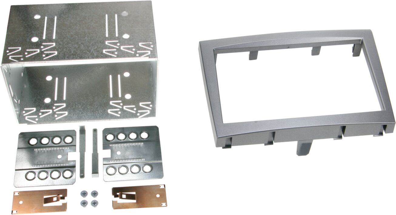 2-DIN Paneel Porsche 911 (997) / Boxster (987) / Cayman (987C) - Kleur: Anthraciet - 381323 03 1 - 381323-03-1