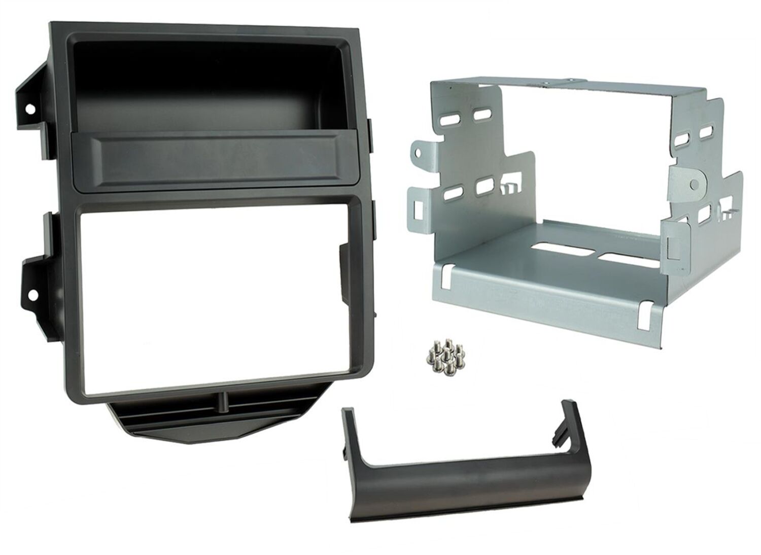 2-DIN Paneel Porsche Macan 2014-2016 - Kleur: Zwart - 381323 07 1 - 381323-07-1