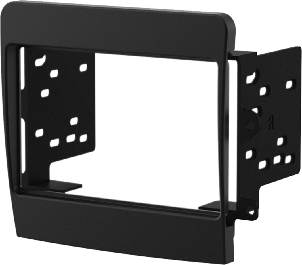 2-DIN Paneel Porsche 911 (991) / Boxster (981) / Cayman (981C) (METRA) - 381323 10 1 angle left - 381323-10-1