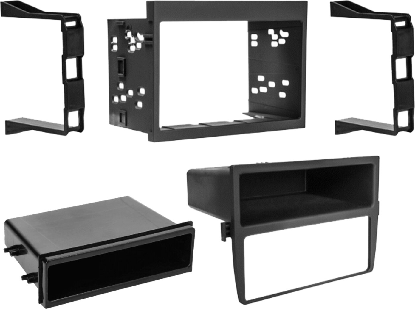 2-DIN Paneel Porsche 911 (996) / Boxster (986)  (METRA) - 381323 11 1 - 381323-11-1