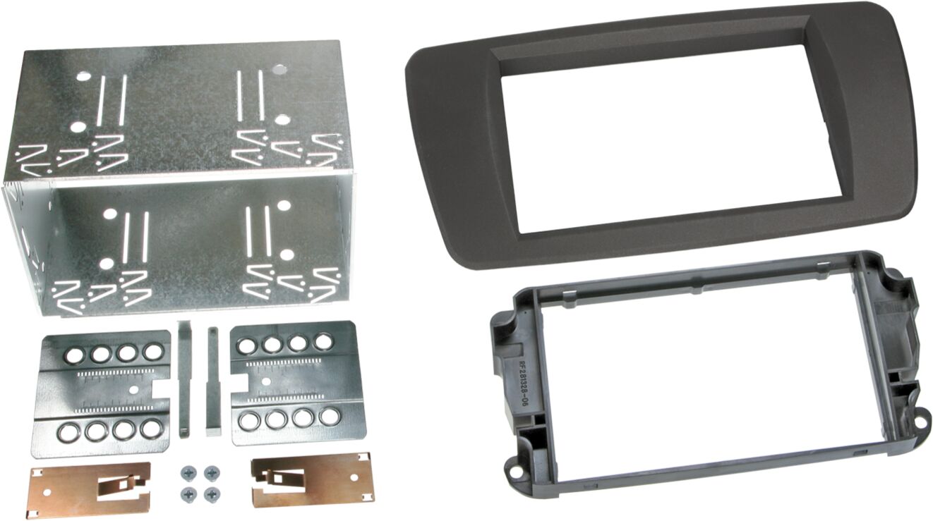 2-DIN Paneel Seat Ibiza 2008-2017 - Kleur: Tuam Grijs  - 381328 06 6 - 381328-06-6