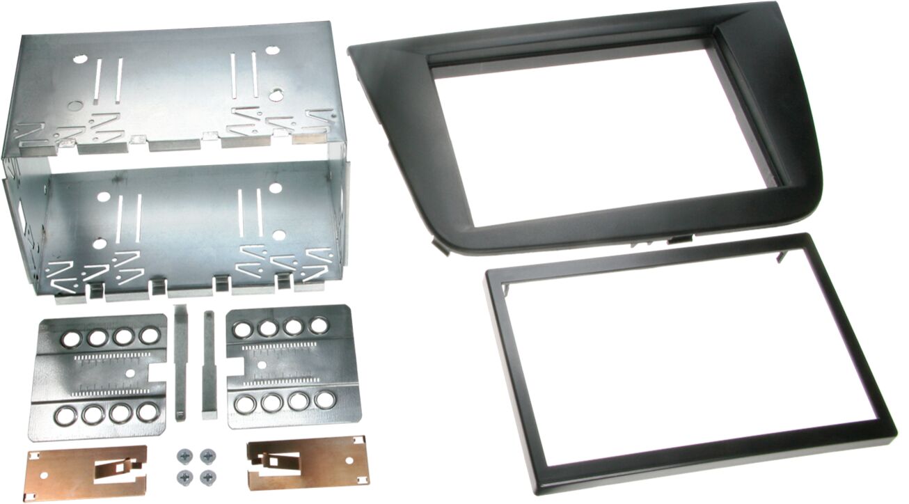 2-DIN Paneel Seat Leon (1P/1PN) 2005-2009 Klant: Zwart - 381328 55 - 381328-55