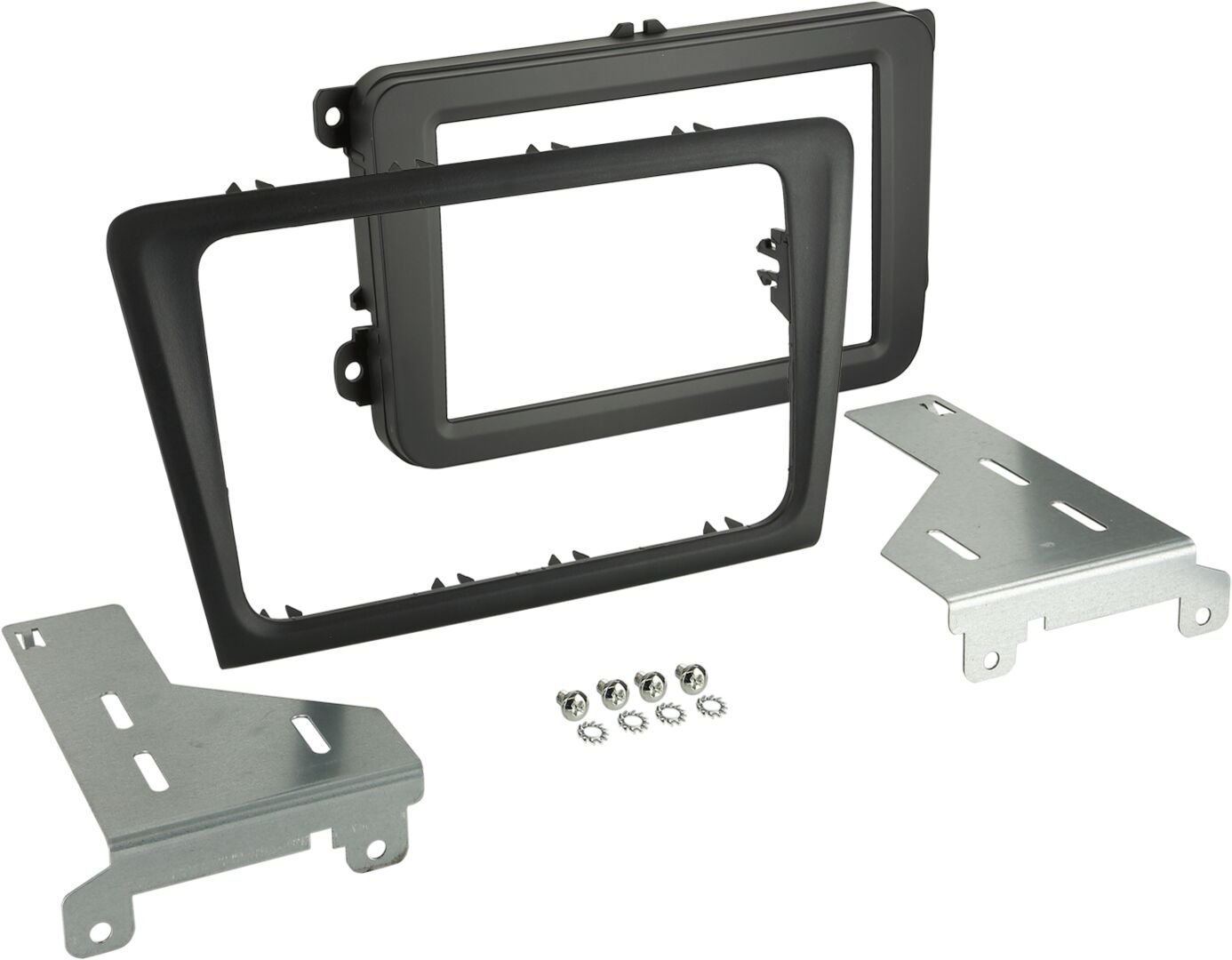2-DIN Paneel Skoda Rapid 2013-2019 zwart - 381340 10 parts - 381340-10